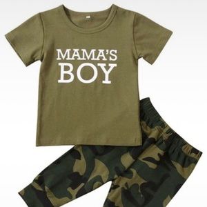 Baby Outfit “Mama’s Boy”